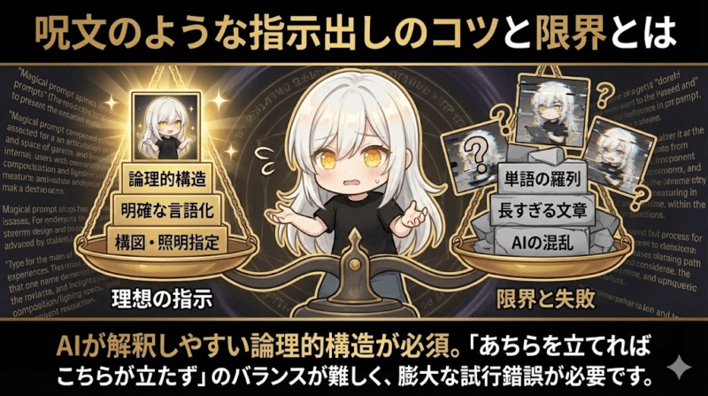 呪文のような指示出しのコツと限界とは